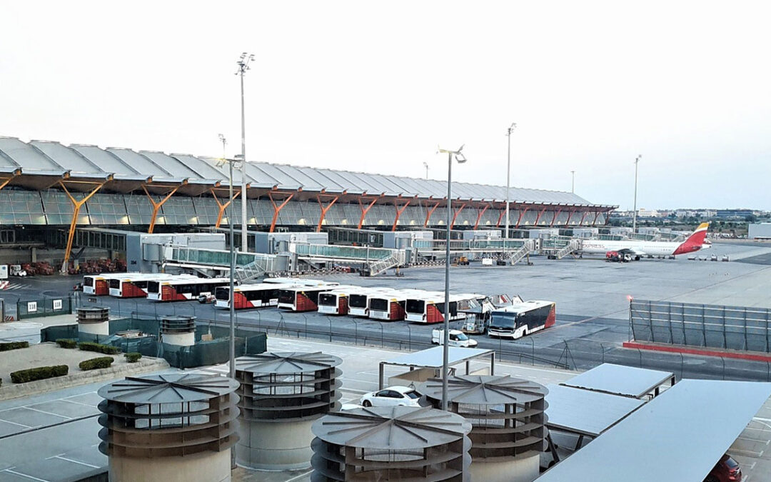 Aeropuerto de Madrid.