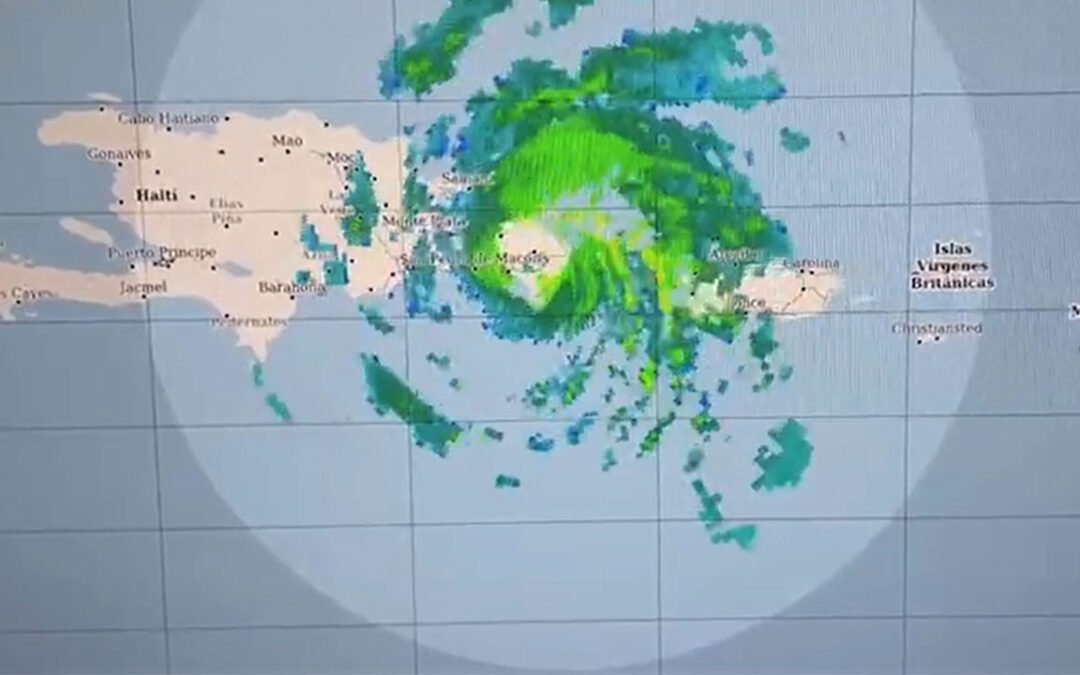 Huracán Fiona impactó República Dominicana la madrugada de este lunes