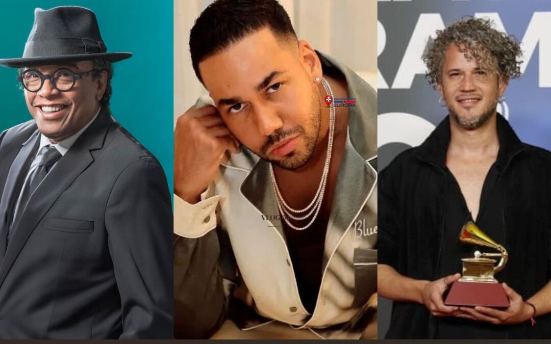 Sergio Vargas, Romeo Santos y Vicente García triunfan en los Latin Grammy 2023