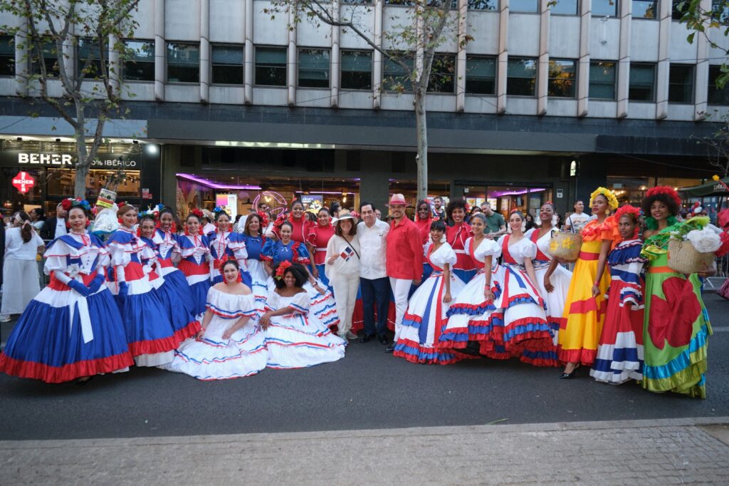 Carnaval dominicano en Madrid. Fotos: Gianncarlo Mata. 