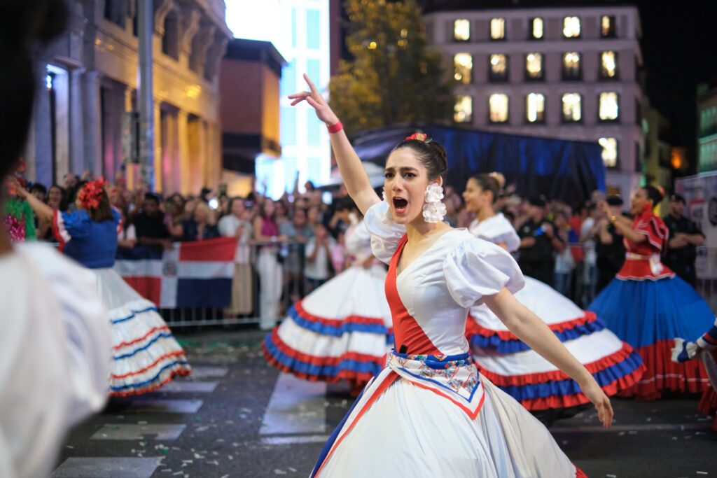 Carnaval dominicano en Madrid. Fotos: Gianncarlo Mata. 