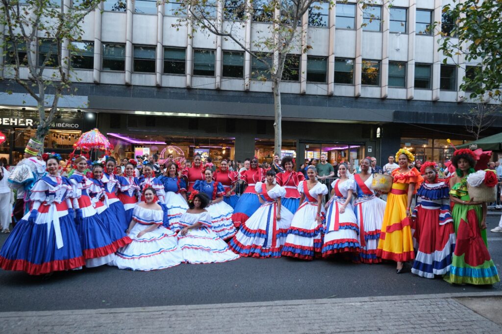 Carnaval dominicano en Madrid. Fotos: Gianncarlo Mata. 