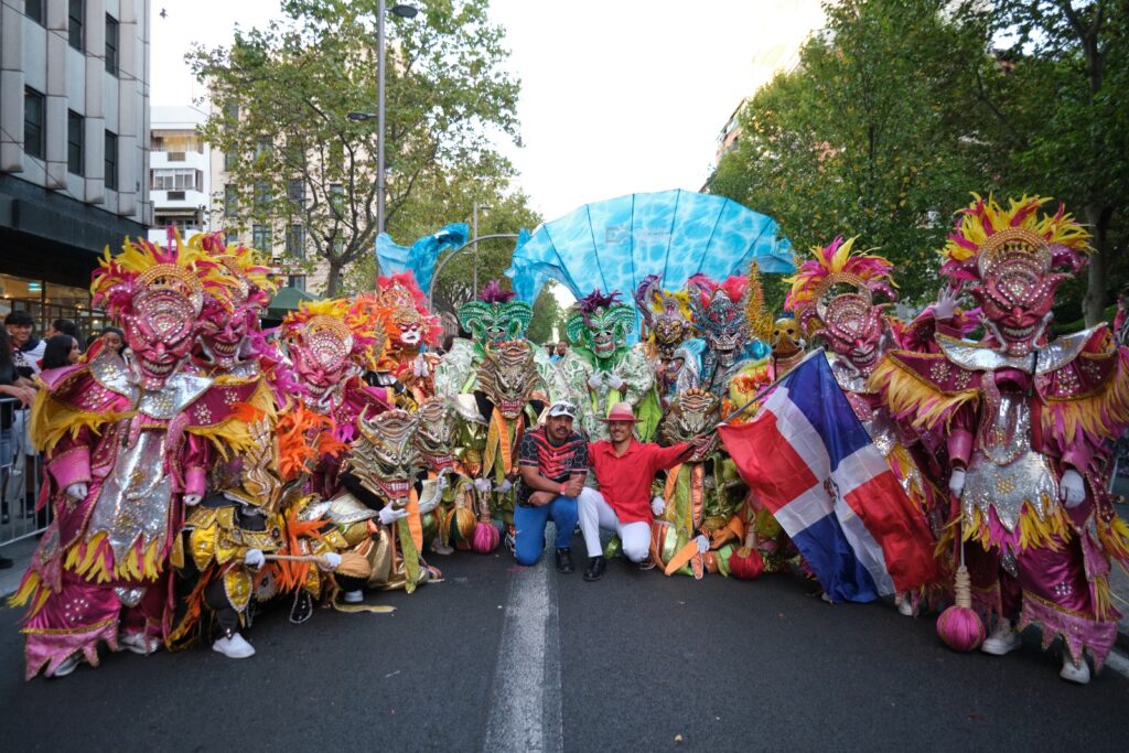 Carnaval dominicano en Madrid. Fotos: Gianncarlo Mata. 