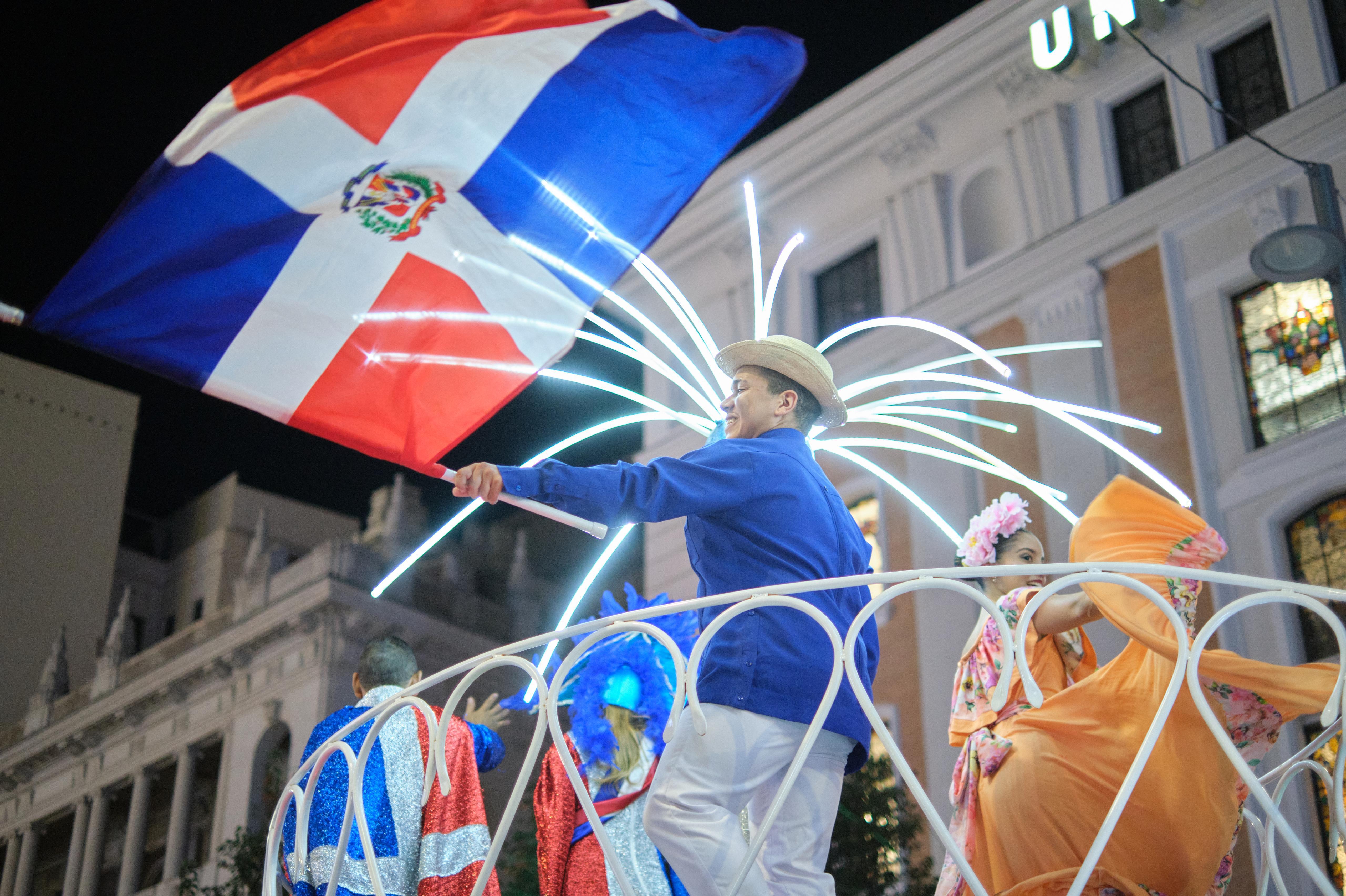 Carnaval dominicano en Madrid. Fotos: Gianncarlo Mata. 