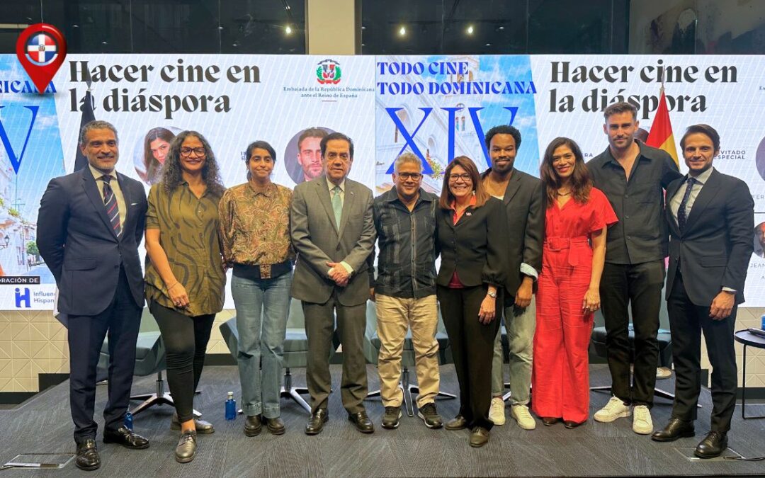 Protagonistas de "Hacer cine en la diáspora".